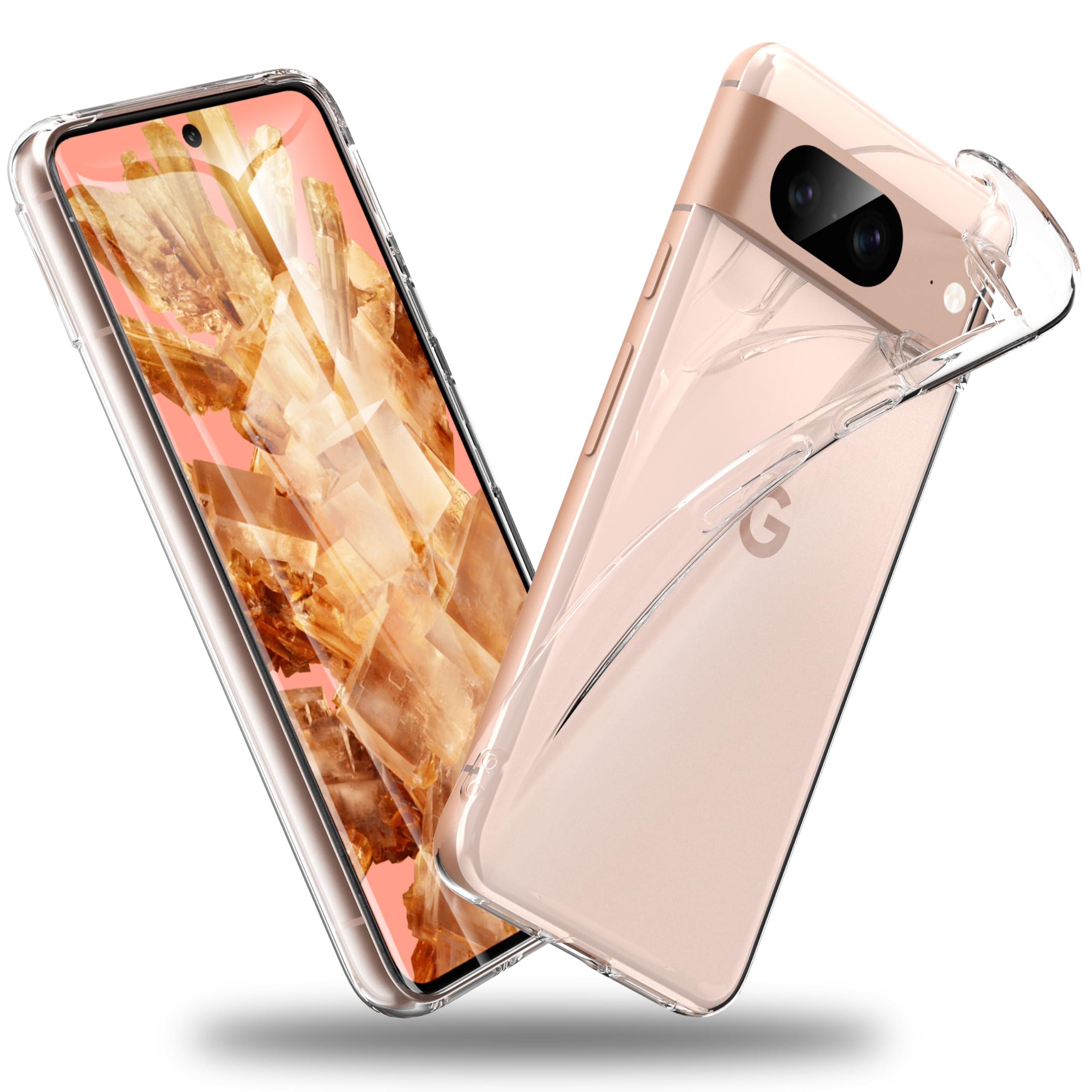 Amazon.co.jp: Google Pixel 8 用 ケース クリア 薄型 ドイツバイエル